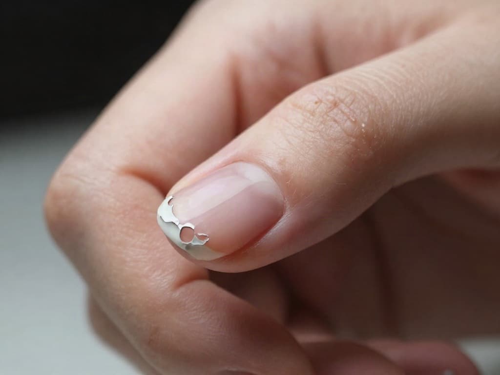 Nagellack löst sich komplett