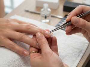 Nageltips richtig kleben
