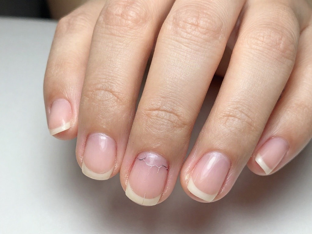 Gel Nägel Naturnagel beschädigen