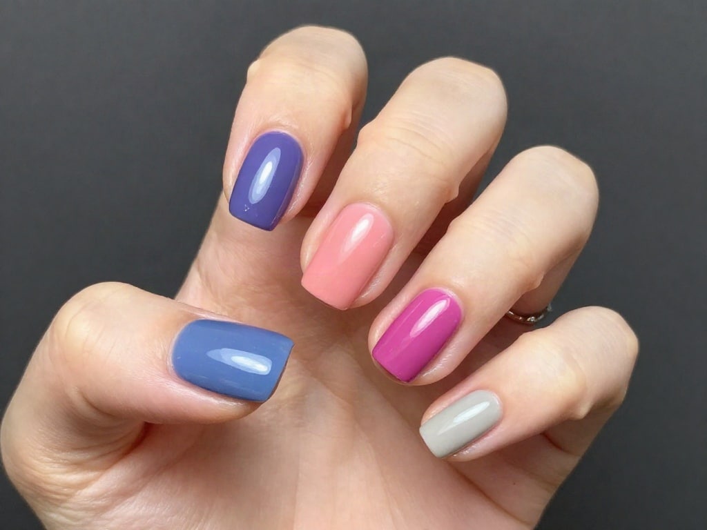 Skittle Nails