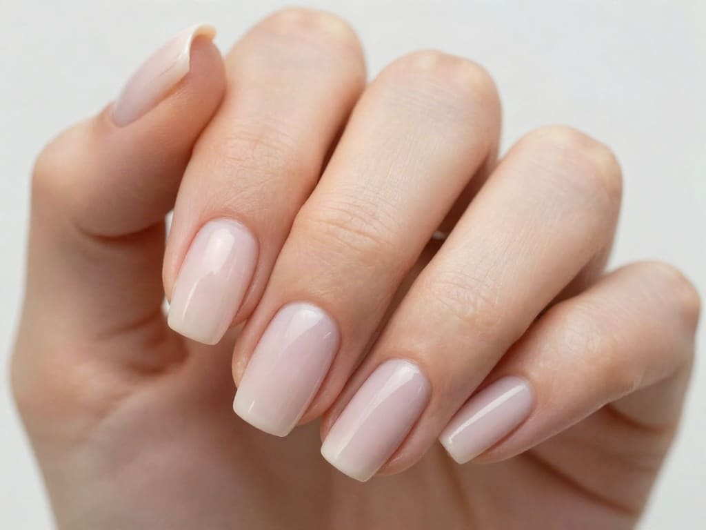 Nagellack auf fettigen Nägeln